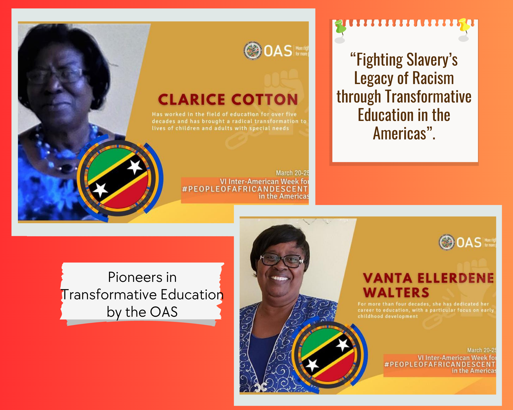 St. Kitts and Nevis Educators Featured as Pioneers in Transformative Education by the OAS