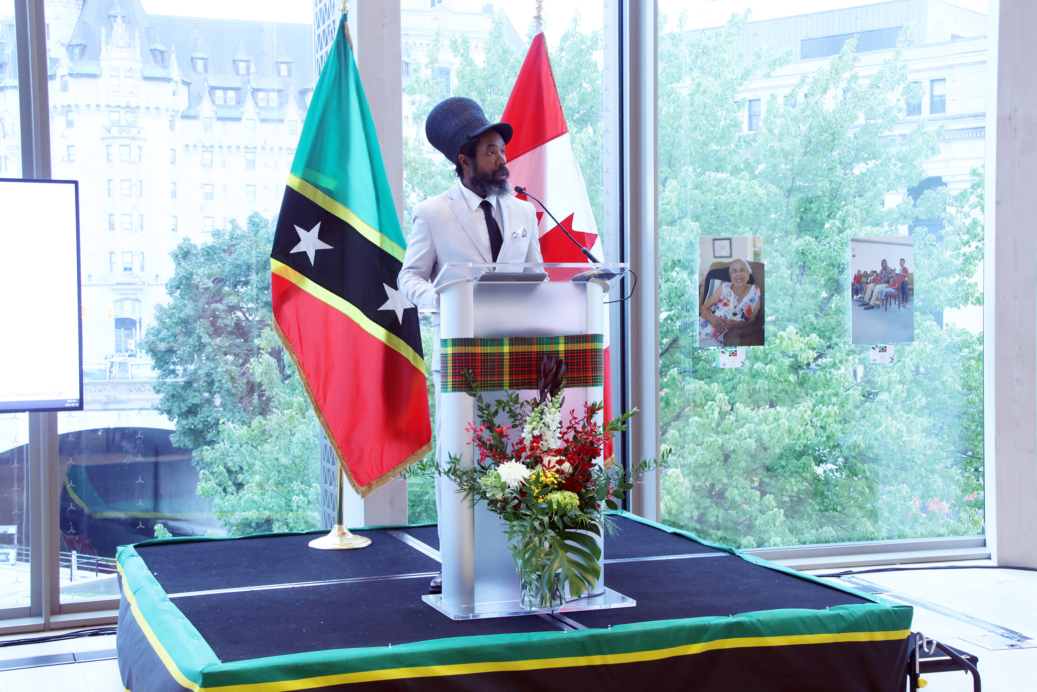 St. Kitts and Nevis High Commission and Prof. Tau Battice showcase St. Kitts and Nevis’s Journey of Independence and Resilience at Canada’s National Arts Center