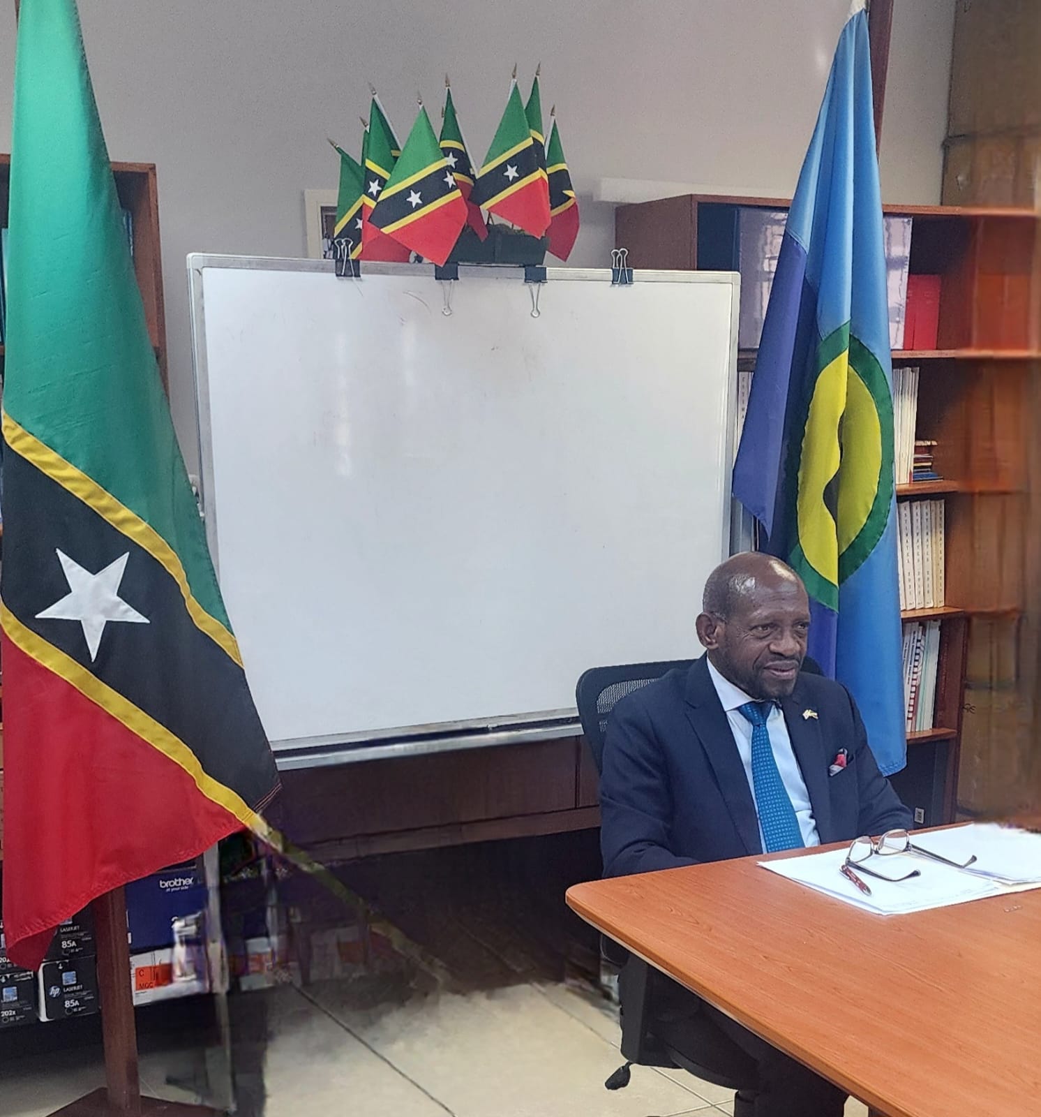Saint Kitts and Nevis Engages with CARICOM Member States and the United States on the Status of the UN-Sanctioned Multinational Security Support (MSS) Mission for Haiti