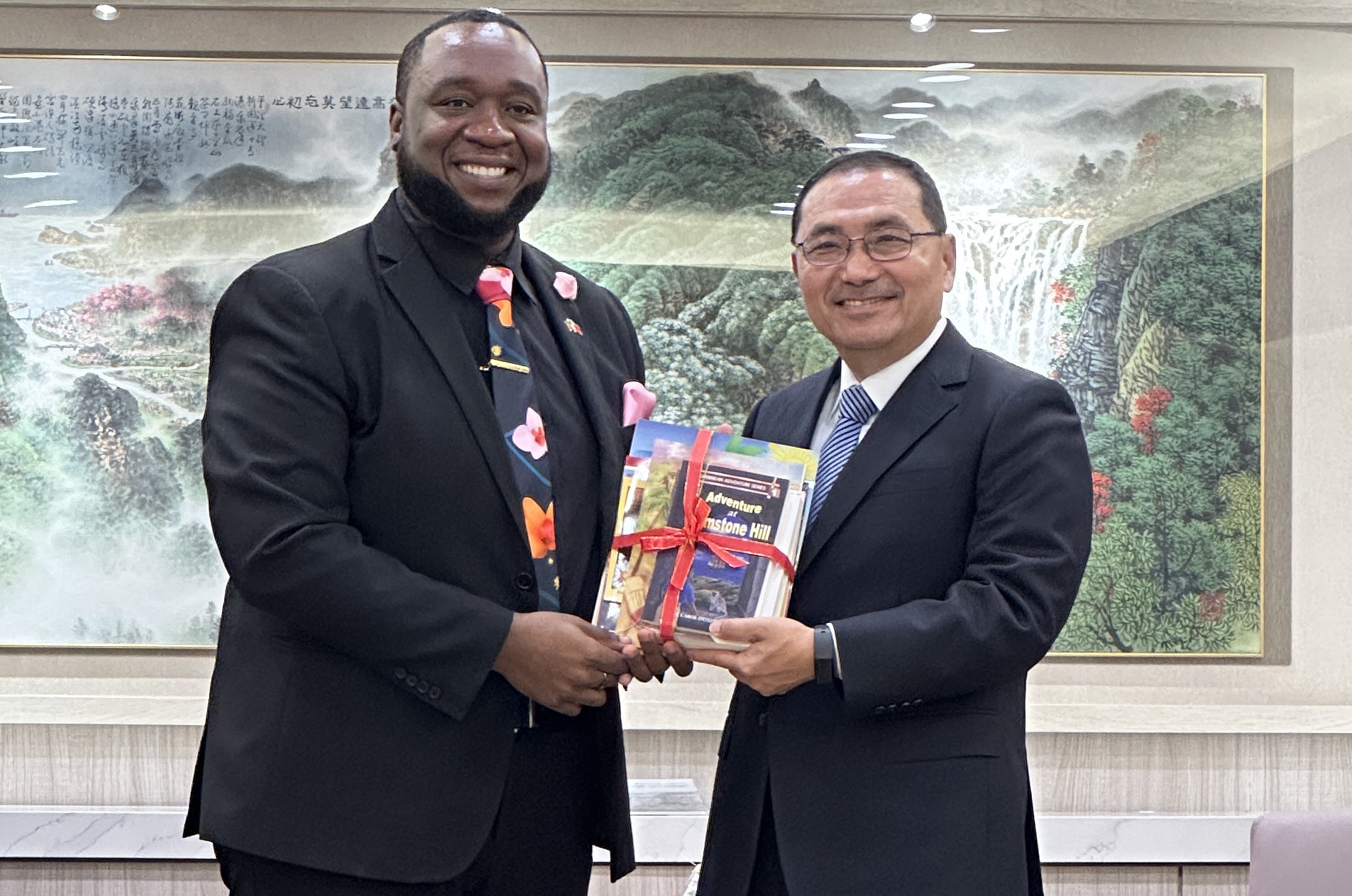 Embassy of Saint Kitts and Nevis in Taiwan Spreads ‘SKNLOVE’ with Third Book Donation