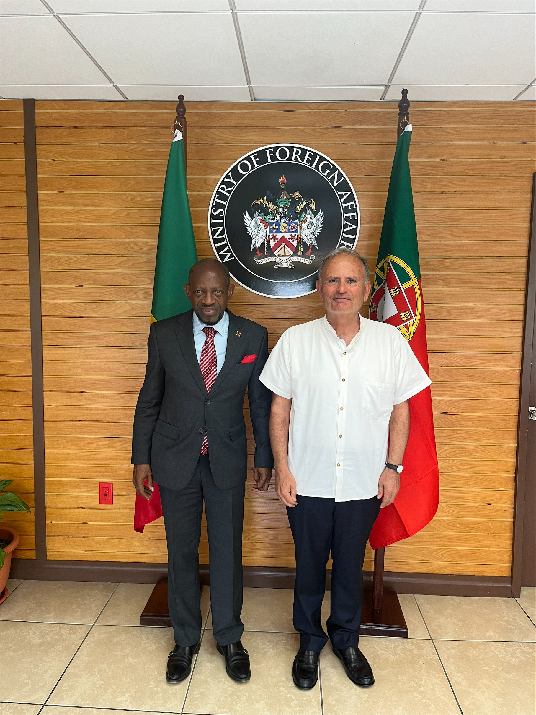 Saint Kitts and Nevis Welcomes Portuguese Special Envoy on Diplomatic Tour of the Caribbean