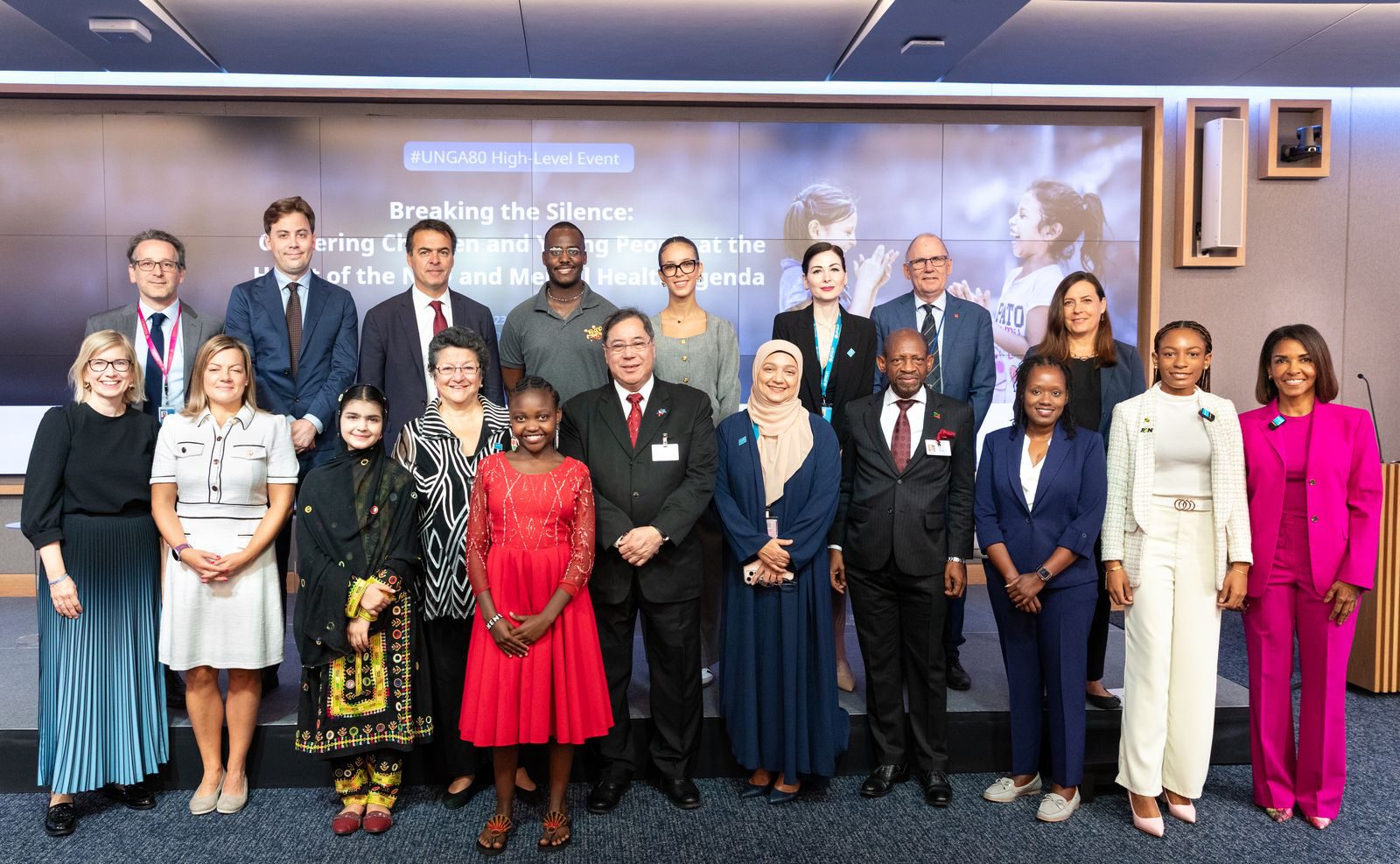 Foreign Minister Douglas centers Children and Young People at the Heart of Solutions for Non Communicable Diseases
