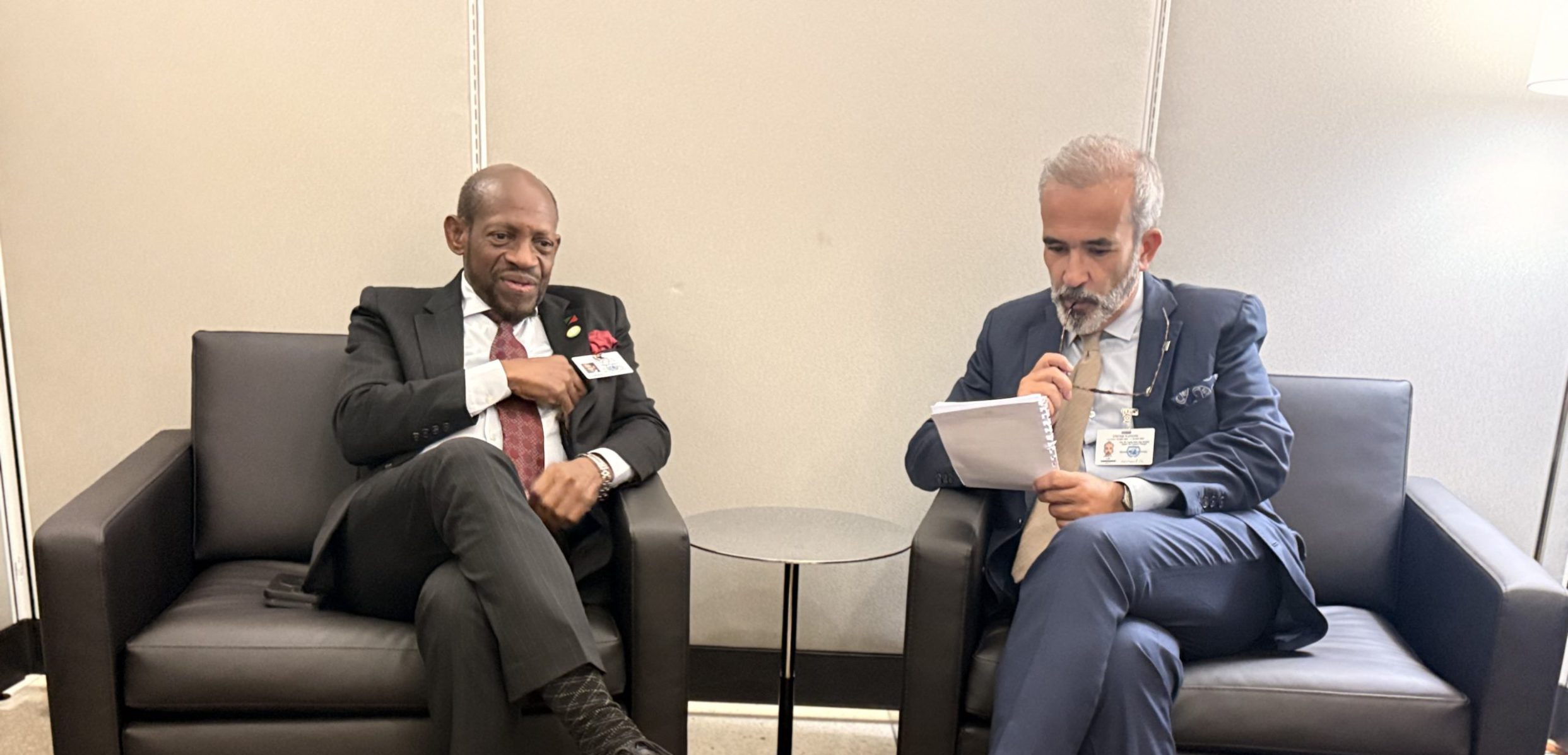 Diplomatic Diversification, Sustainable Investment and Economic Empowerment guide Foreign Minister Douglas’ interactions at United Nations